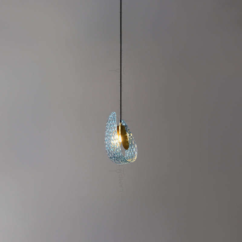 LUCIA Pendant by Lampadom - side view