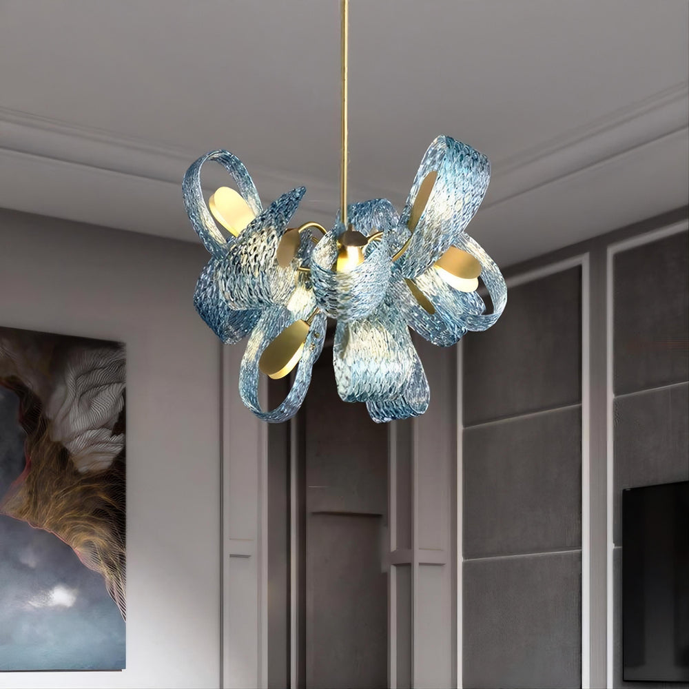 LUCIA Chandelier by Lampadom - angle view
