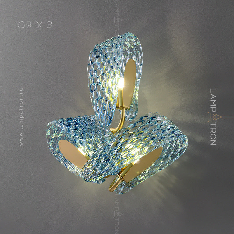 LUCIA Wall Light by Lampadom - angle view