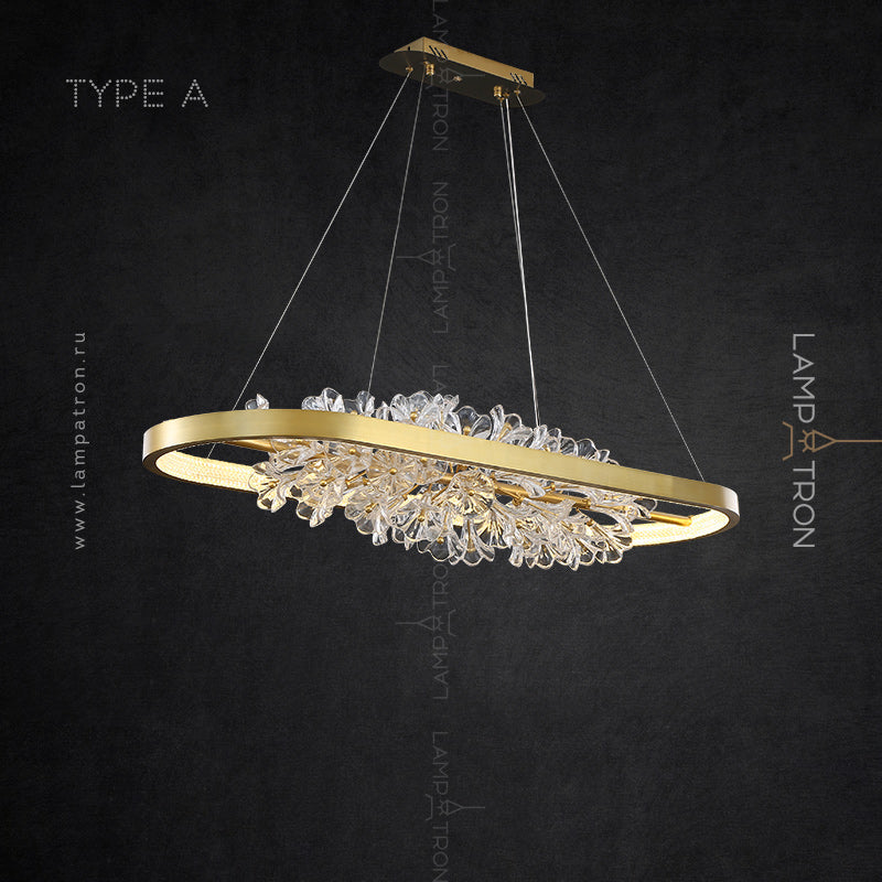 LUCIANA Linear Chandelier