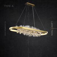 LUCIANA Linear Chandelier