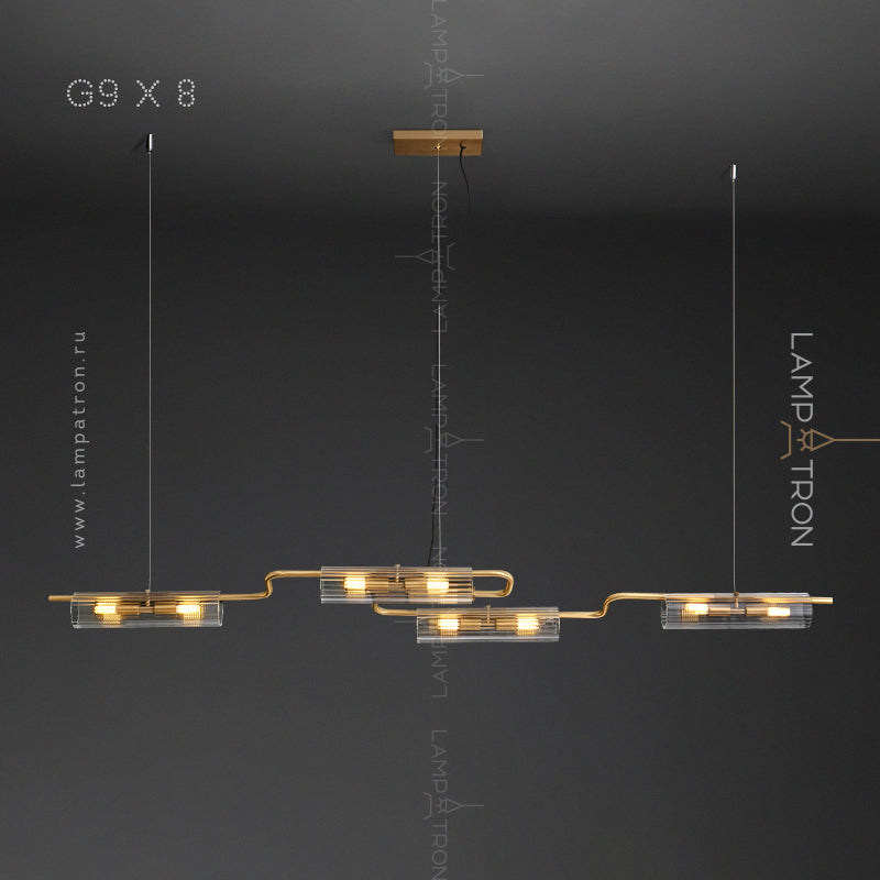 LUCINA Linear Chandelier