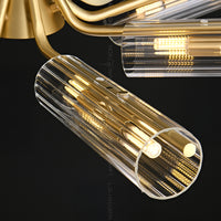 LUCINA Chandelier by Lampadom - scale reference
