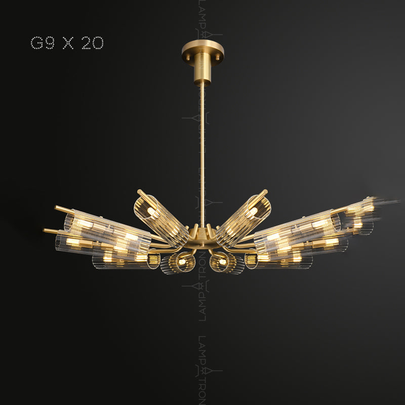 LUCINA Chandelier by Lampadom - detail view