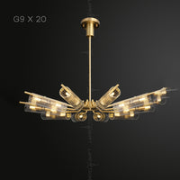 LUCINA Chandelier by Lampadom - detail view