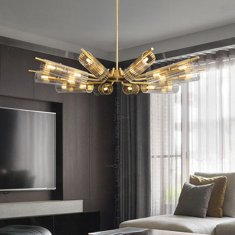 LUCINA Chandelier by Lampadom - detail view