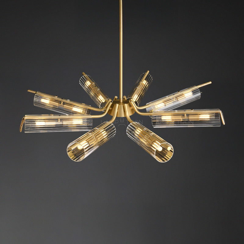 LUCINA Chandelier by Lampadom - angle view