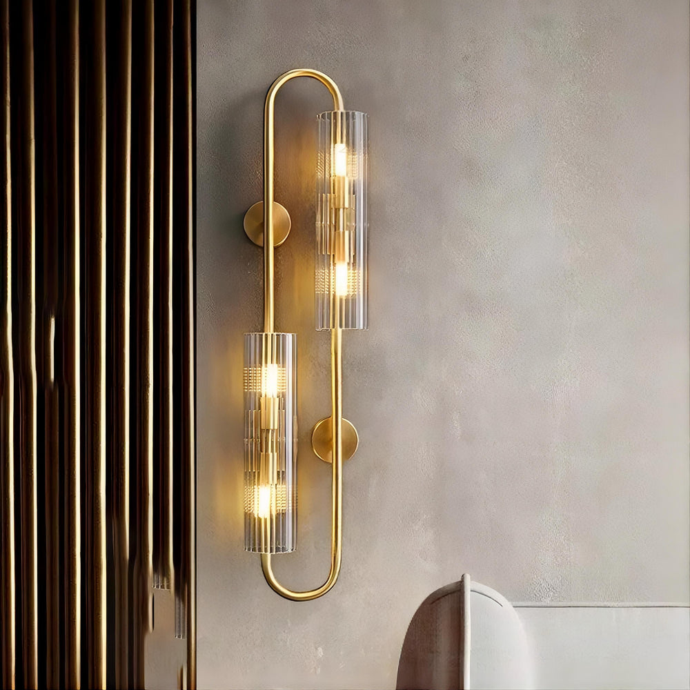 LUCINA Wall Light by Lampadom - scale reference