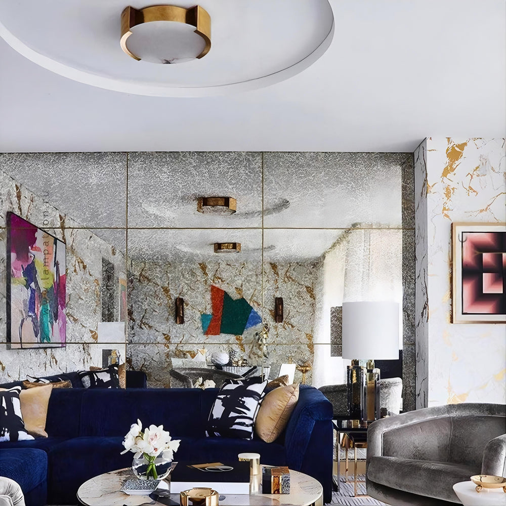 LUCKY Ceiling Chandelier by Lampadom - scale reference
