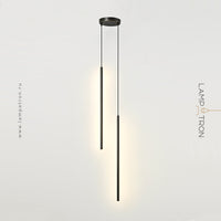 LYNNE C DUO Cascade Light by Lampadom - top view