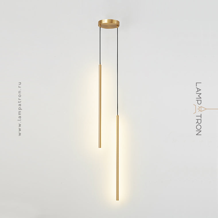 LYNNE C DUO Cascade Light by Lampadom - angle view