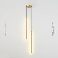 LYNNE C DUO Cascade Light by Lampadom - angle view
