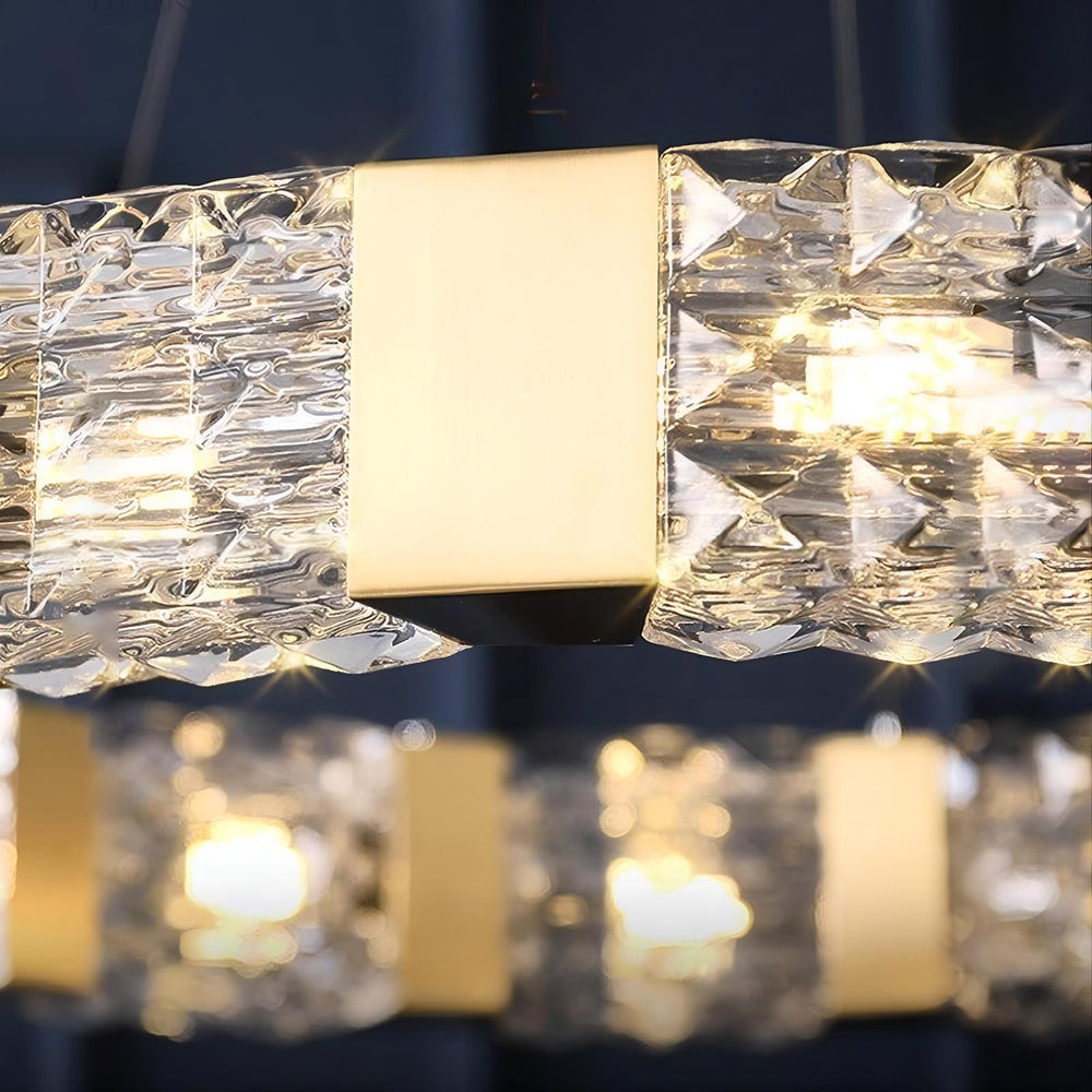 MAGNET Ring Chandelier by Lampadom - detail view