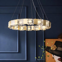 MAGNET Ring Chandelier by Lampadom - ambient shot