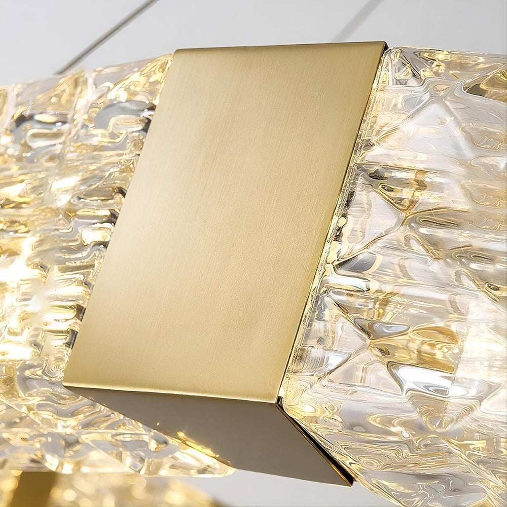 MAGNET Ring Chandelier by Lampadom - top view