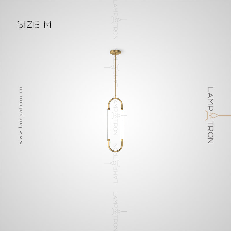 MAGRET Pendant by Lampadom - scale reference