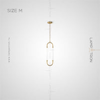 MAGRET Pendant by Lampadom - scale reference