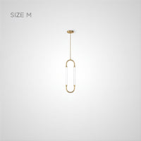 MAGRET Pendant by Lampadom - side view