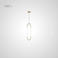 MAGRET Pendant by Lampadom - side view