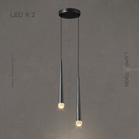 MAGRIT LUX MORE Cascade Light by Lampadom - close-up