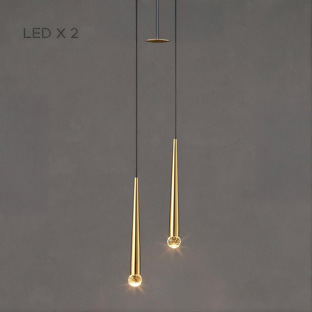 MAGRIT LUX MORE Cascade Light by Lampadom - side view