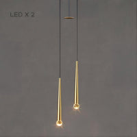 MAGRIT LUX MORE Cascade Light by Lampadom - side view