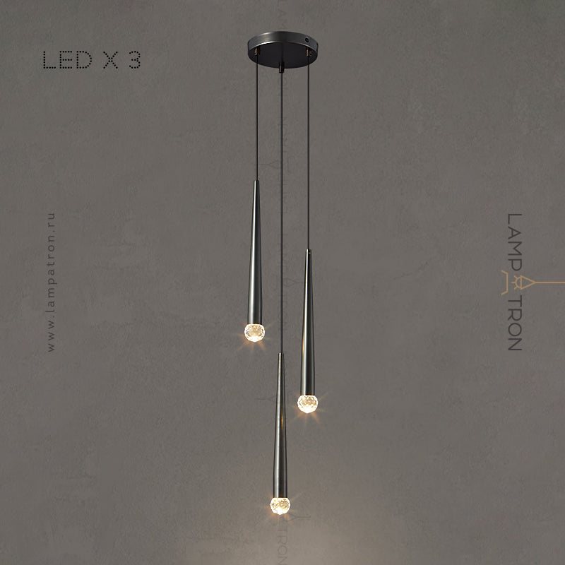 MAGRIT LUX MORE Cascade Light by Lampadom - detail view