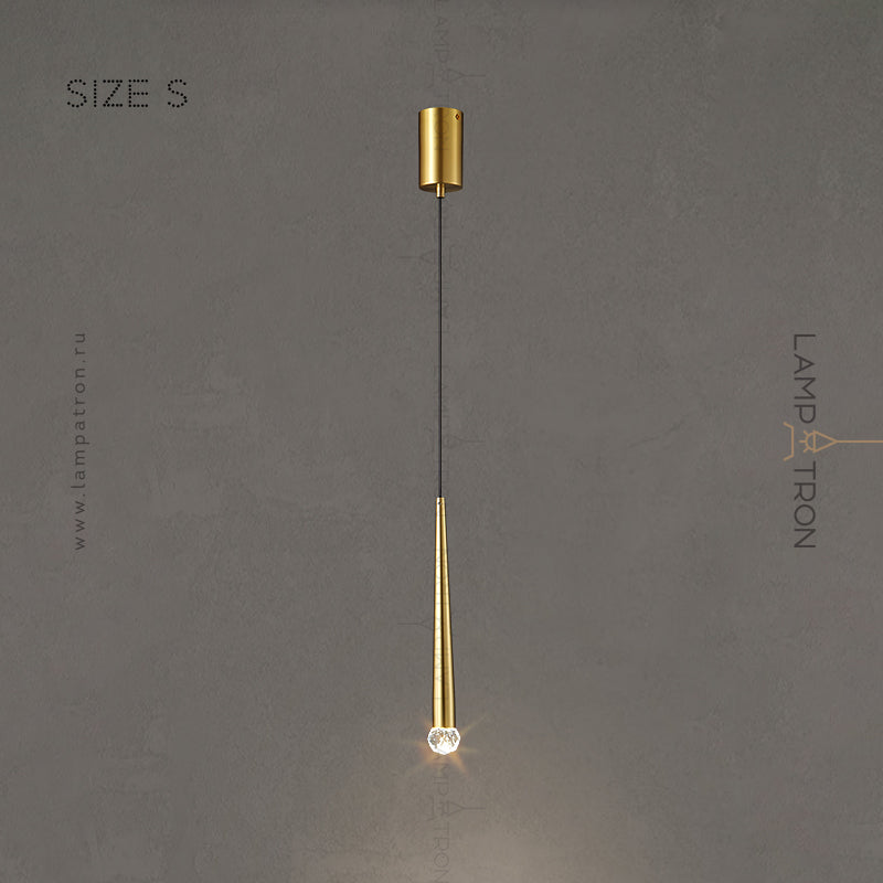 MAGRIT LUX Pendant by Lampadom - scale reference