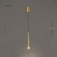 MAGRIT LUX Pendant by Lampadom - scale reference