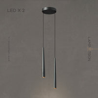 MAGRIT MORE Cascade Light by Lampadom - close-up