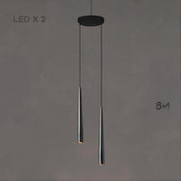MAGRIT MORE Cascade Light by Lampadom - side view