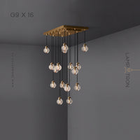 MAIBEL MORE Cascade Light by Lampadom - detail view