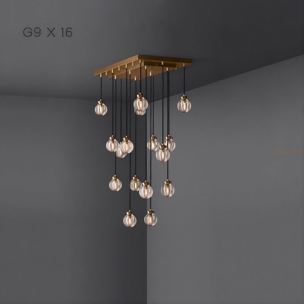 MAIBEL MORE Cascade Light by Lampadom - detail view