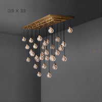 MAIBEL MORE Cascade Light by Lampadom - top view