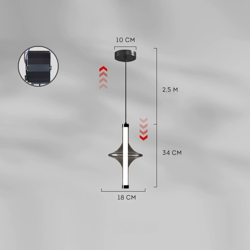 MAIKEL Pendant by Lampadom - detail view