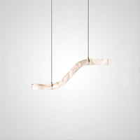 MAILIN Linear Chandelier by Lampadom - close-up