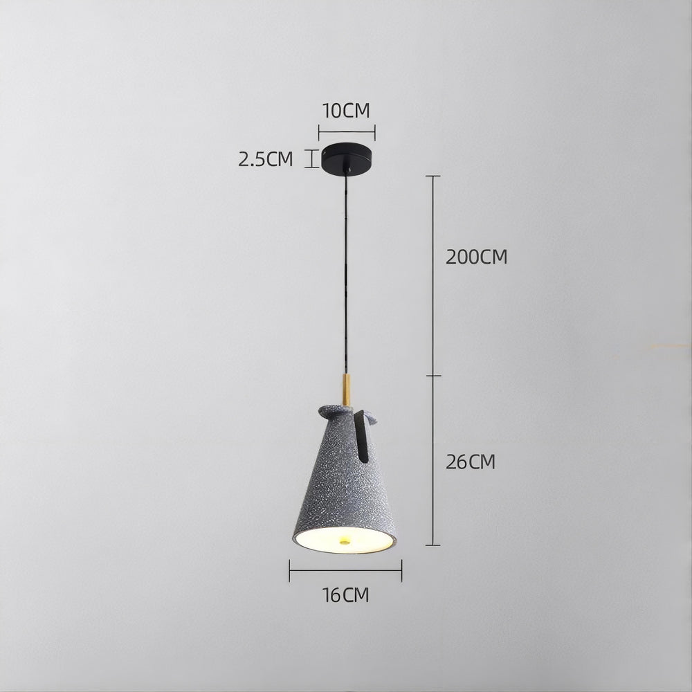 MAIT Pendant by Lampadom - side view