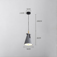 MAIT Pendant by Lampadom - side view