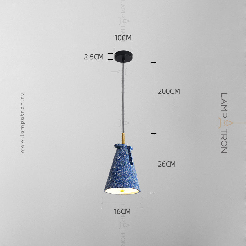 MAIT Pendant by Lampadom - detail view