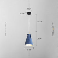MAIT Pendant by Lampadom - detail view