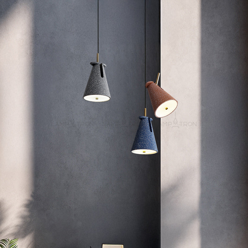 MAIT Pendant by Lampadom - side view
