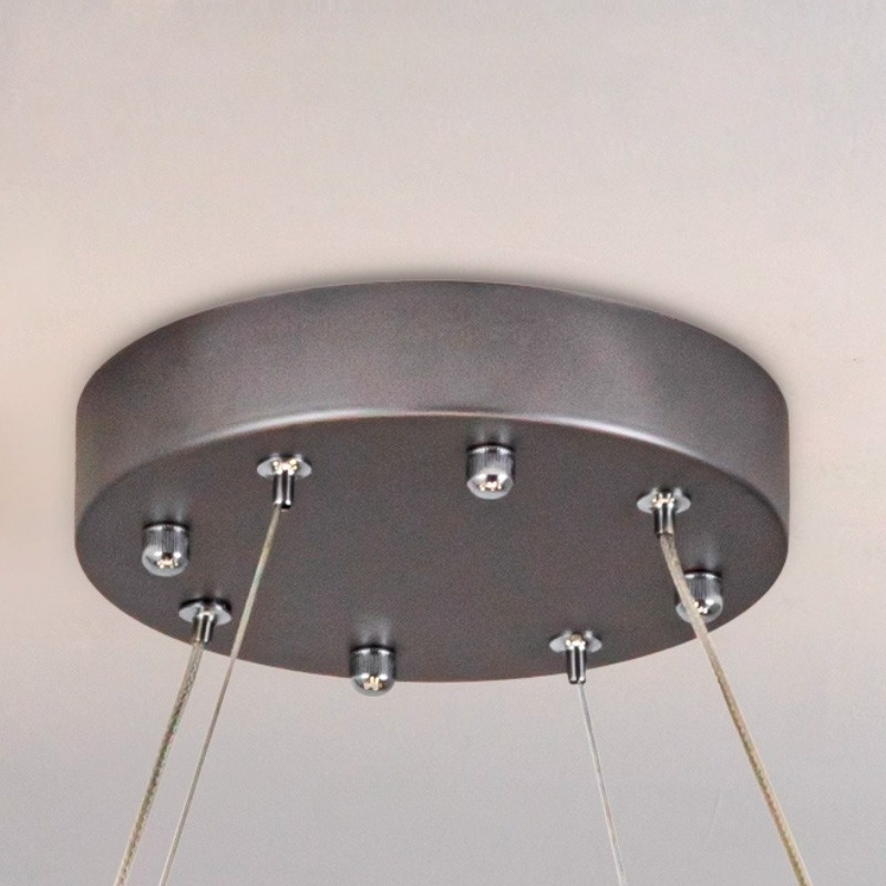 MALCOLM RING Chandelier by Lampadom - ambient shot