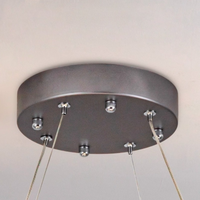 MALCOLM RING Chandelier by Lampadom - ambient shot
