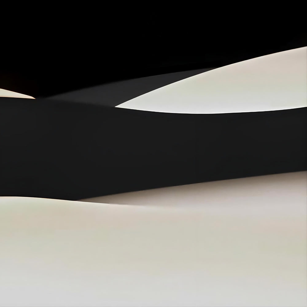 MALIKA BLACK Ring Chandelier by Lampadom - detail view