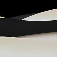 MALIKA BLACK Ring Chandelier by Lampadom - detail view