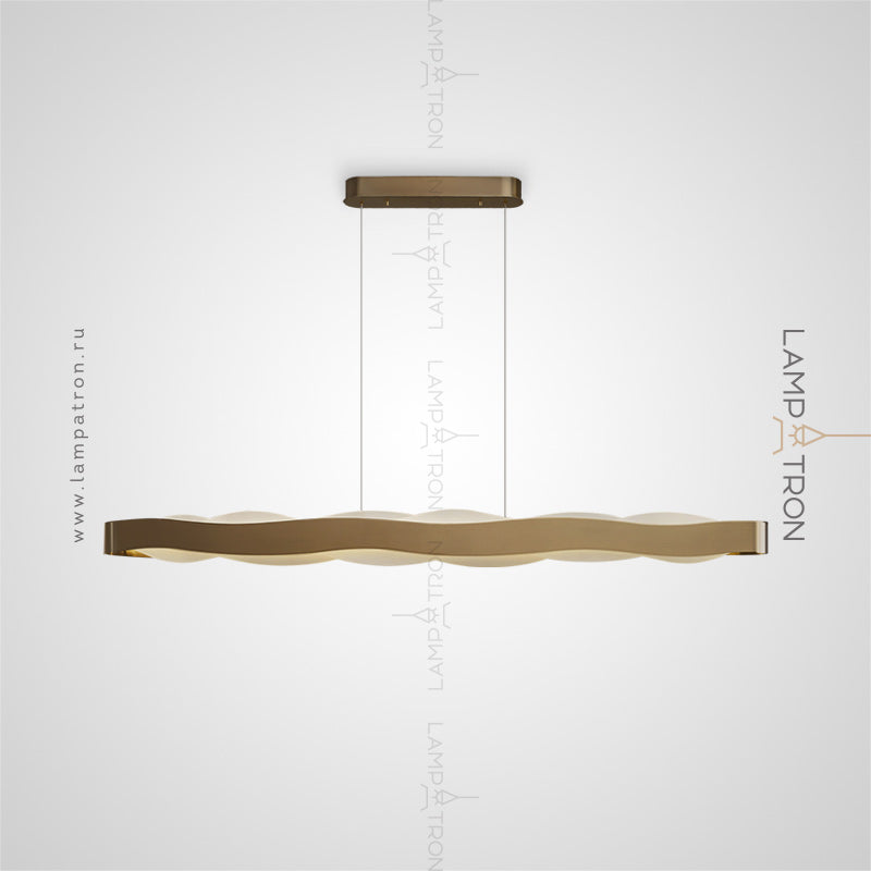 MALIKA Linear Chandelier