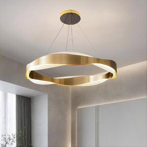 MALIKA Ring Chandelier by Lampadom