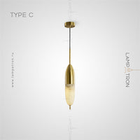 MALLE Pendant by Lampadom - top view