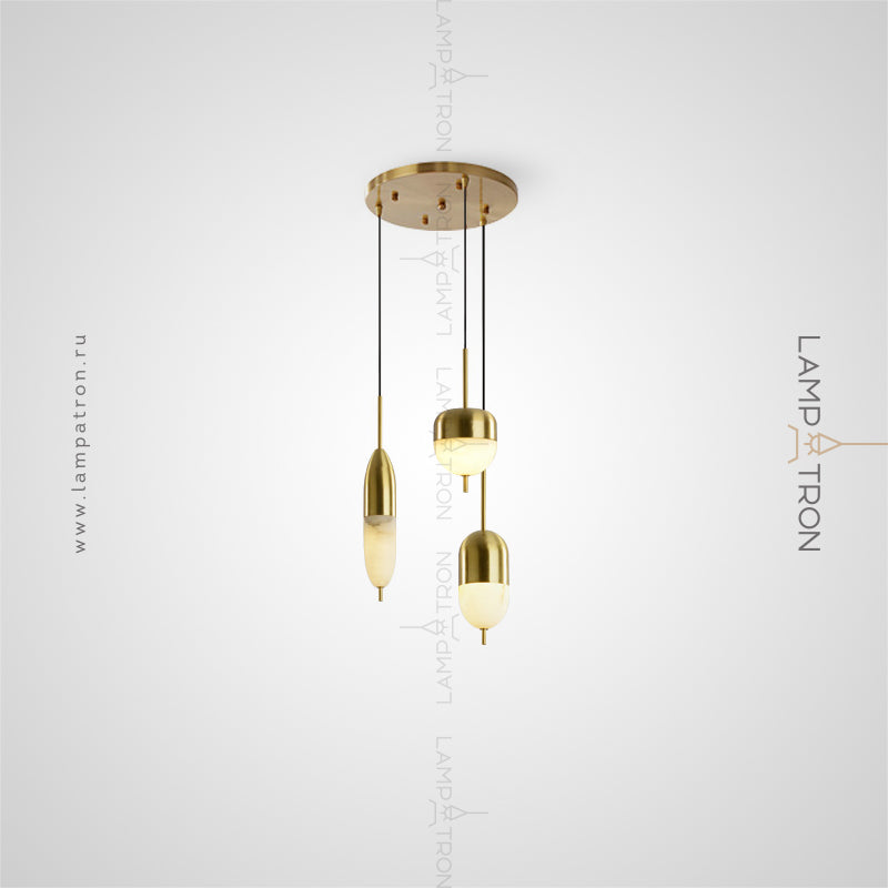 MALLE TRIO Cascade Light by Lampadom - ambient shot
