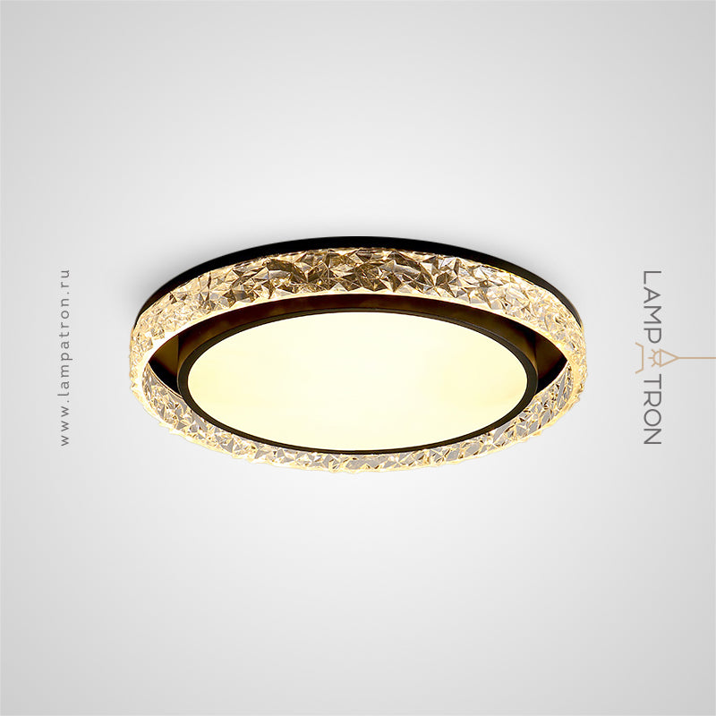 MALTE Ceiling Chandelier by Lampadom - scale reference